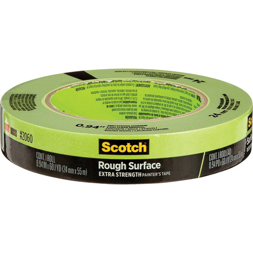 Scotch&reg; Rough Surface Painter's Tape 2060, 24 mm (1") x 55 m (180'), Green Nia-Chem Ltd.