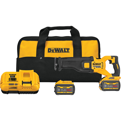 FlexVolt&reg; Max Brushless Reciprocating Saw Kit, 60 V, Lithium-Ion Battery, 0-3000 SPM Nia-Chem Ltd.