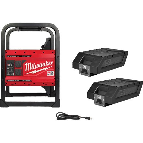 MX Fuel Carry-On Power Supply, 1800 W/3600 W, Lithium Ion, 20-4/5" H x 12" W x 15" D, 49.7 lbs. Nia-Chem Ltd.