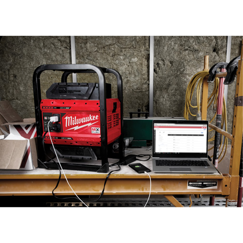 MX Fuel Carry-On Power Supply, 1800 W/3600 W, Lithium Ion, 20-4/5" H x 12" W x 15" D, 49.7 lbs. Nia-Chem Ltd.