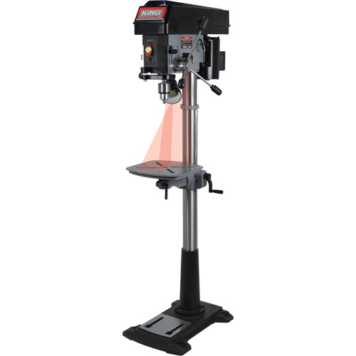 Perceuse &agrave; colonne &agrave; vitesse variable, 15", Mandrin 5/8", 3300 tr/min Nia-Chem Ltd.