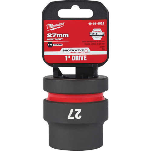 Shockwave Impact Duty Socket, Power, 27 mm, 1" Drive, 6 Points Nia-Chem Ltd.