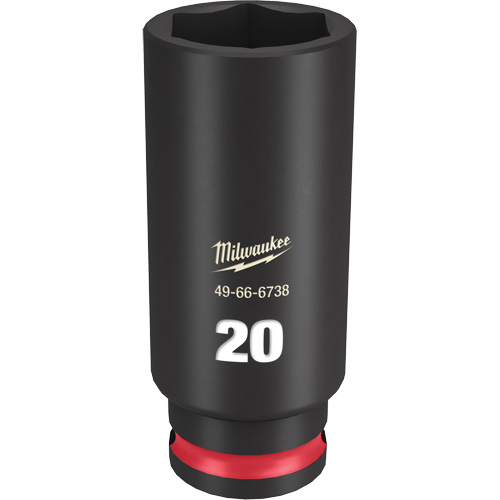 Shockwave Impact Duty Socket, Impact, 2 mm, 3/8" Drive, 6 Points, Deep Nia-Chem Ltd.