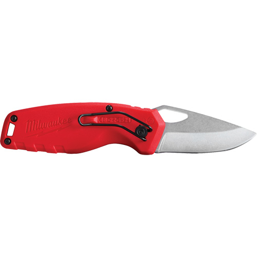 Compact Folding Knife, 2-1/2" Blade, Stainless Steel Blade, Metal Handle Nia-Chem Ltd.