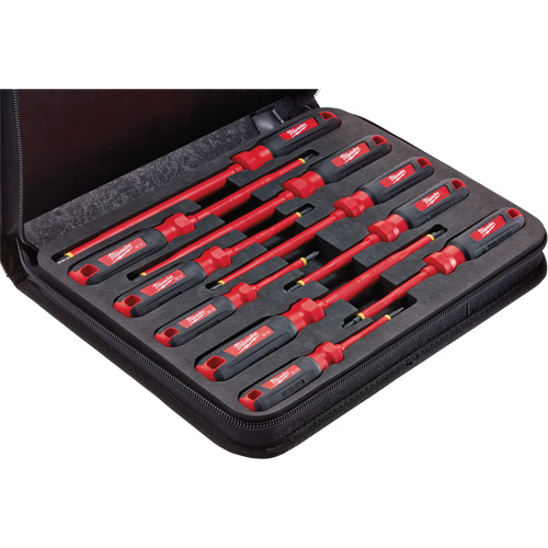 Insulated Screwdriver Set with EVA Foam Case, 10 Pcs. Nia-Chem Ltd.