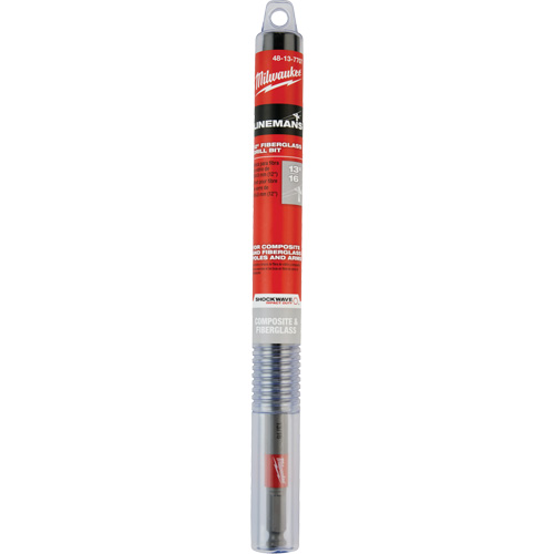 Foret de ligneur pour fibre de verre Shockwave Impact Duty, 13/16", Carbure Nia-Chem Ltd.