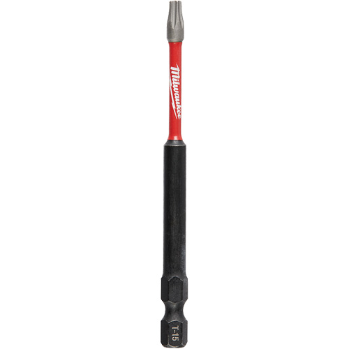 Embout de tournevis Shockwave Impact Duty, Torx, Embout T-15, Prise 1/4", Longueur 3-1/2" Nia-Chem Ltd.