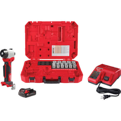 Trousse de pince &agrave; d&eacute;nuder M18 avec 17 bagues en cuivre THHN/XHHW Nia-Chem Ltd.
