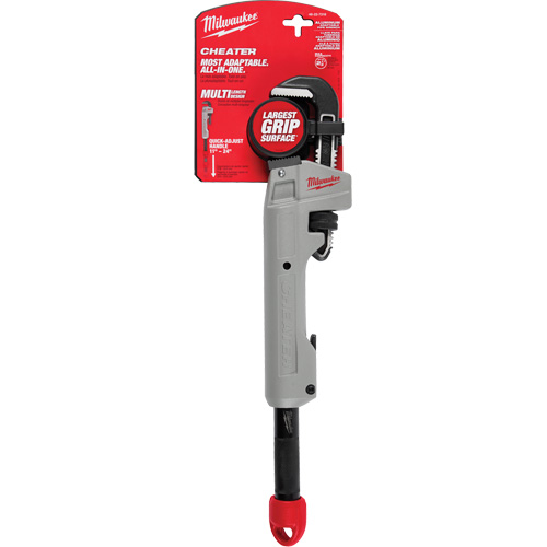 Cl&eacute; &agrave; tuyau adaptable Cheater, Cap des m&acirc;choires 2-1/2", Longueur 11"/18"/24" Nia-Chem Ltd.