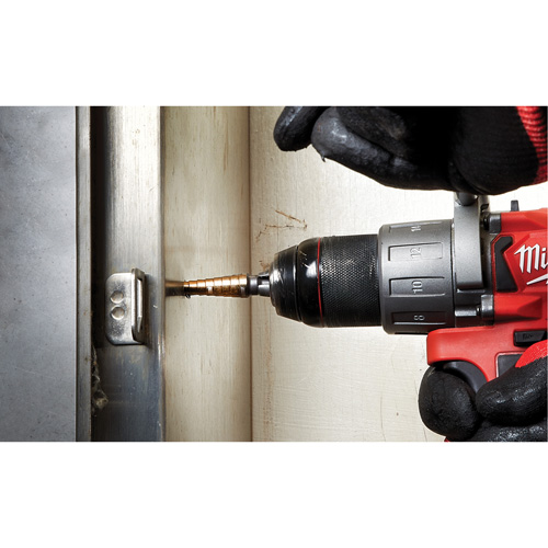 Step Drill Bit, 1/8"/#1 - 1/2"/#1 , 1/32" Increments, High Speed Cobalt Nia-Chem Ltd.