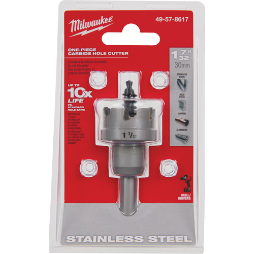 Scies-cloches au carbure monobloc, 1-7/32", Profondeur de la coupe de 3/16" Nia-Chem Ltd.