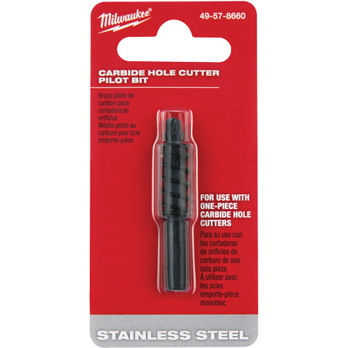 Tr&eacute;pan pilote pour scie-cloche au carbure, Profondeur de la coupe de 3/16" Nia-Chem Ltd.