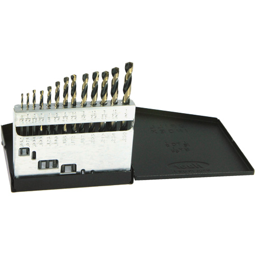 Drillco&reg; Metric Jobber Length Drill Bit Set, 13 Pieces, High Speed Steel Nia-Chem Ltd.