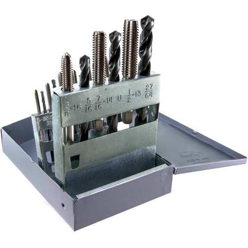 Jeu de tarauds & forets DRILLCO, 18 morcea Nia-Chem Ltd.
