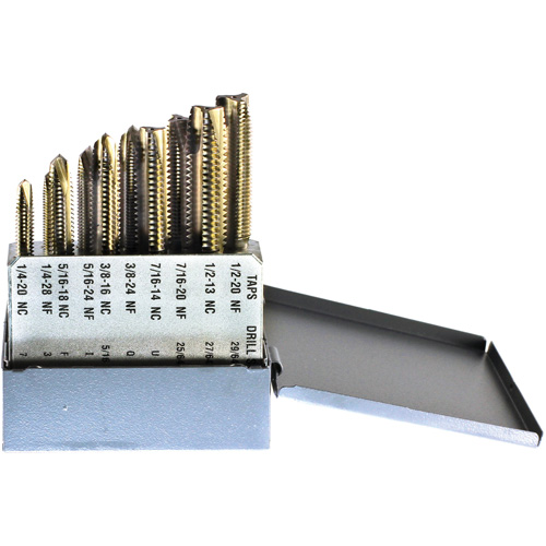 Jeu de tarauds Drillco, 10 morcea Nia-Chem Ltd.