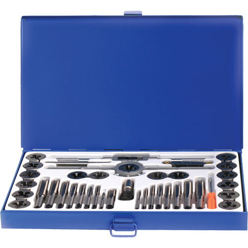 DRILLCO Fractional Tap & Die Set, 40 Pieces Nia-Chem Ltd.