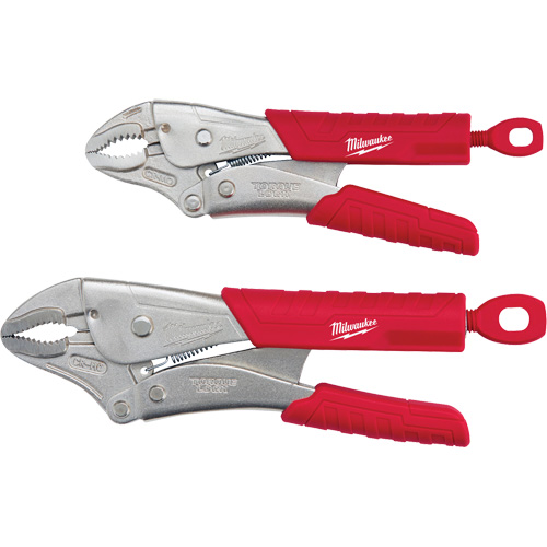 Torque Lock Curved Jaw Locking Pliers Set, 2 Pieces Nia-Chem Ltd.
