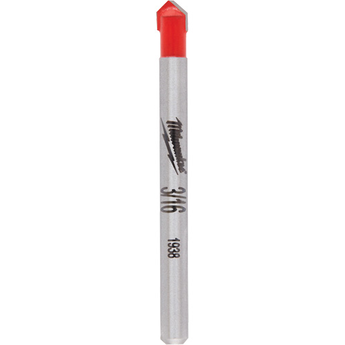 Glass & Tile Bit, 3/16", Carbide Nia-Chem Ltd.