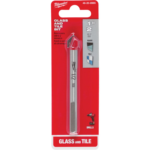 Glass & Tile Bit Set, 4 Pieces, Carbide Nia-Chem Ltd.