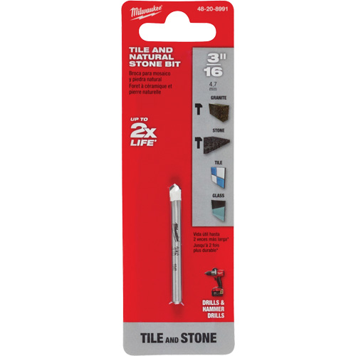 Natural Stone Bit, 3/16", Carbide Nia-Chem Ltd.