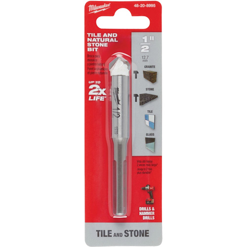 Natural Stone Bit, 1/2", Carbide Nia-Chem Ltd.