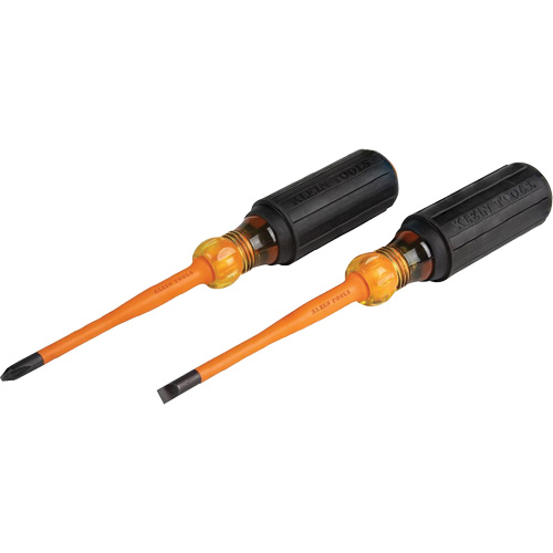 Slim-Tip Insulated Screwdriver Set, 1000 V, 2 Pcs Nia-Chem Ltd.
