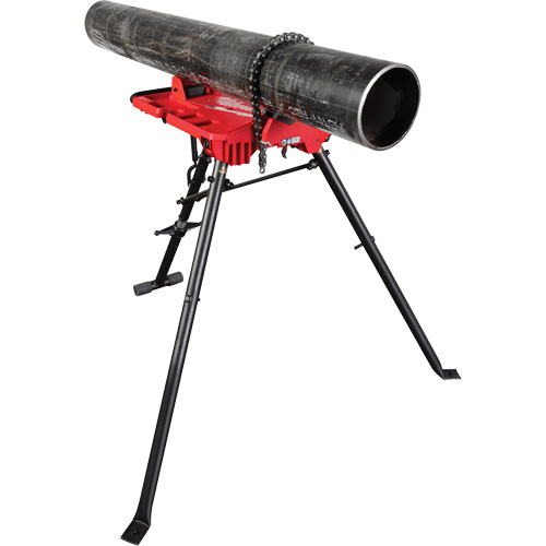 Tr&eacute;pied de nivellement de 6" avec &eacute;tau &agrave; chaîne Nia-Chem Ltd.