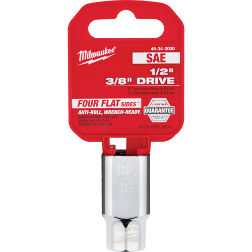 SAE Socket with Four Flat Sides, 3/8", 1/2" Drive, 6 Points Nia-Chem Ltd.