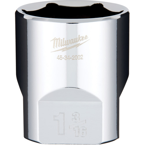 SAE Socket with Four Flat Sides, 1-3/16", 1/2" Drive, 6 Points Nia-Chem Ltd.