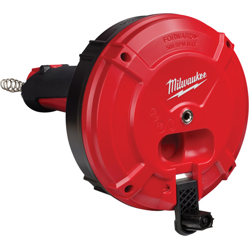 Trapsnake Auger with Cable Drive Automatic Feed & Retract, Powered, 25' Cable Length, 1/4" Cable Diameter Nia-Chem Ltd.