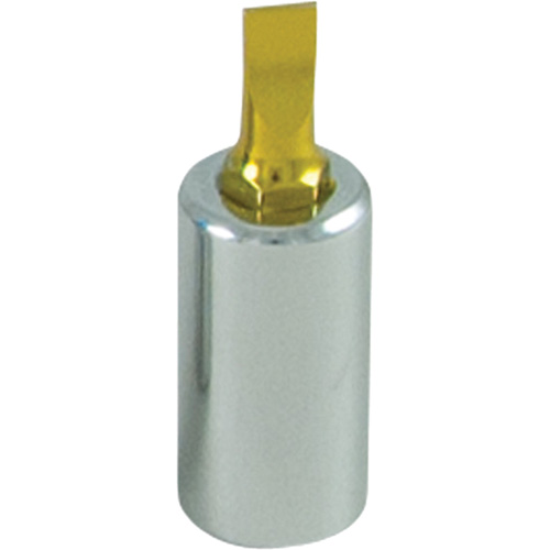 Douille tournevis &agrave; embout dor&eacute;, Fente, 13/64", Prise 1/4" Nia-Chem Ltd.