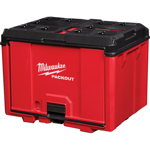 Packout Tool Cabinet, 15" x 15" x 20", Black/Red Nia-Chem Ltd.