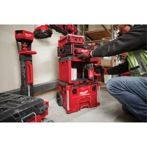 Packout Tool Cabinet, 15" x 15" x 20", Black/Red Nia-Chem Ltd.