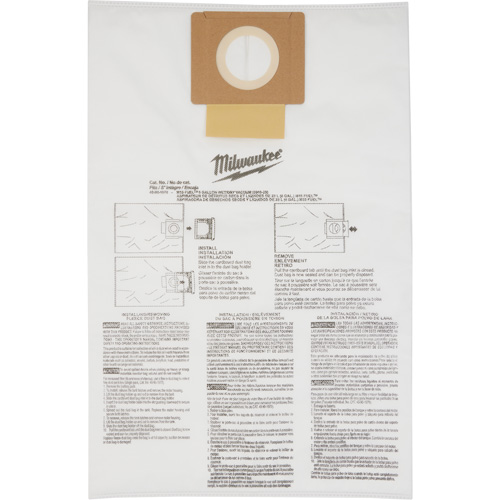 Fleece Dust Bags, 6 US Gal. Nia-Chem Ltd.