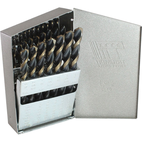 Jeu de forets courts Triumph MRO Plus, 29 morceaux, Acier rapide Nia-Chem Ltd.