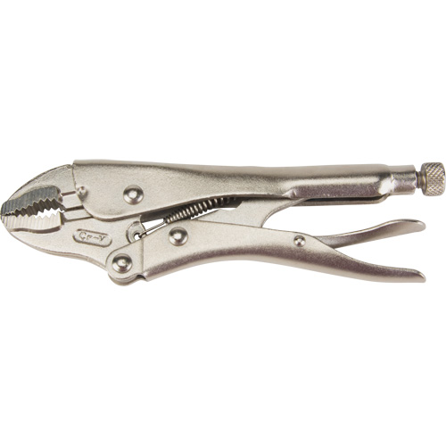 Locking Pliers with Wire Cutter, 7" Length, Curved Jaw Nia-Chem Ltd.