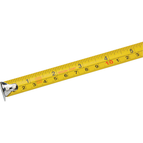 Ruban &agrave; mesurer, 5/8" x 12', Marques de goujon Imp&eacute;rial & m&eacute;trique Nia-Chem Ltd.