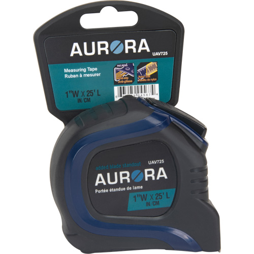 Ruban &agrave; mesurer, 1" x 25', Marques de goujon Imp&eacute;rial/Imp&eacute;rial & m&eacute;trique Nia-Chem Ltd.