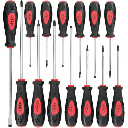 IESD-14S Ergonomic Screwdriver Set, 14 Pcs., Magnetic Nia-Chem Ltd.