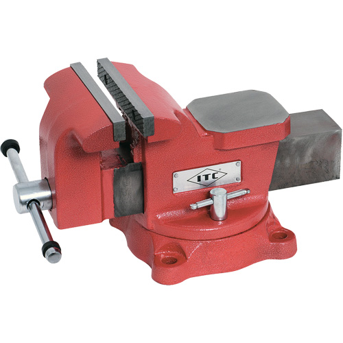 Swivel Base Mechanic's Vise, 6" Jaw Width, 3" Throat Depth Nia-Chem Ltd.