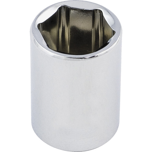 Regular Chrome Socket, 1/2", 3/8" Drive, 6 Points Nia-Chem Ltd.