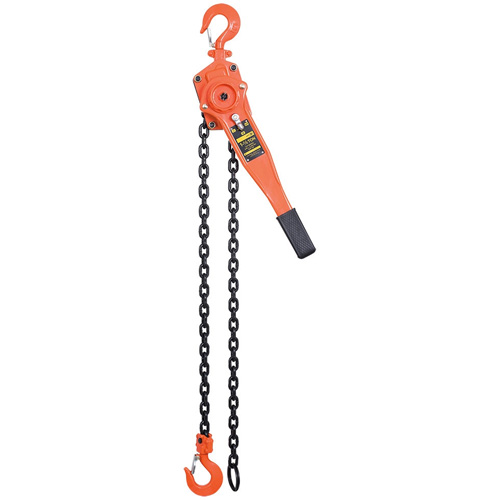 VLP Series Lever Chain Hoist, 10' Lift, 3000 lbs. (1.5 tons) Capacity Nia-Chem Ltd.