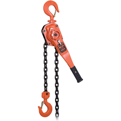KLP Series Heavy-Duty Lever Chain Hoist, 5' Lift, 6000 lbs. (3 tons) Capacity Nia-Chem Ltd.