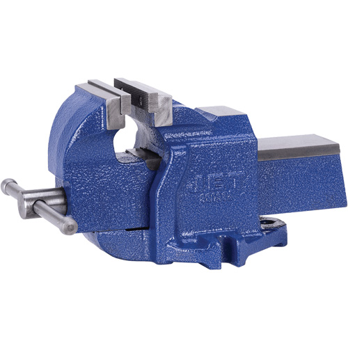 Heavy-Duty British Pattern Bench Vise, 8" Jaw Width, 4" Throat Depth Nia-Chem Ltd.