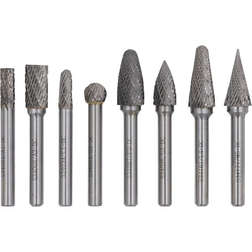 CBHP-8 Jet-Kut&reg; Premium Carbide Burr Set, 8 Pieces Nia-Chem Ltd.