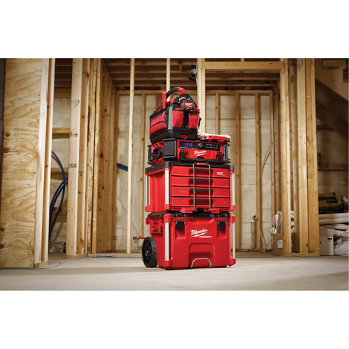 PackOut 4-Drawer Tool Box, 16-3/10" x 22-1/5" x 14-3/10", Red Nia-Chem Ltd.