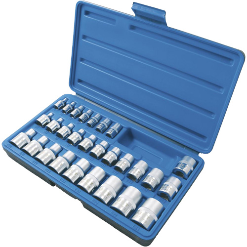 SS328TS Jeu de douilles externes, Torx, Prise 1/2"/1/4"/3/8", 28 mr Nia-Chem Ltd.