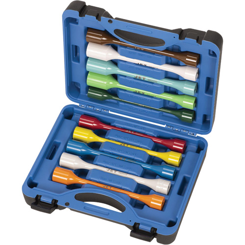 JTLS-1210S Jeux de douilles limiteurs de couple, Prise 1/2", Couple de 65 lb-pi/80 lb-pi/100 lb-pi/120 lb-pi/140 lb-pi/45 lb-pi/135 lb-pi, Multiple Nia-Chem Ltd.