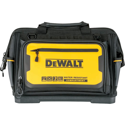 Sac &agrave; outils &agrave; bouche ouverte PRO 16", 31 pochettes, Noir/Jaune Nia-Chem Ltd.