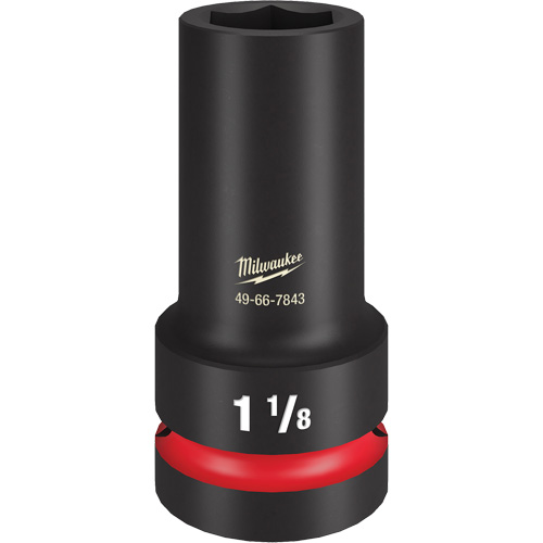 Shockwave Impact Duty Thin Wall Extra Socket, Impact, 1-1/8", 1" Drive, 6 Points, Deep Nia-Chem Ltd.